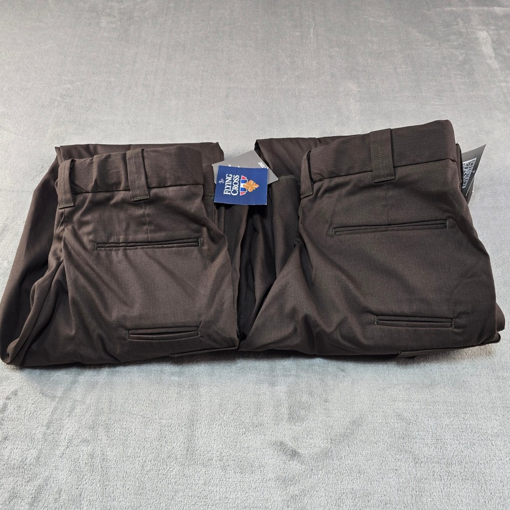 Flying Cross FX STAT Cargo Pants Mens 34 Brown Tactical Ripstop Uniform LOT OF 2